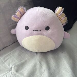 Squishmallows 6inch Purple Monica  Axolotl plush Like New